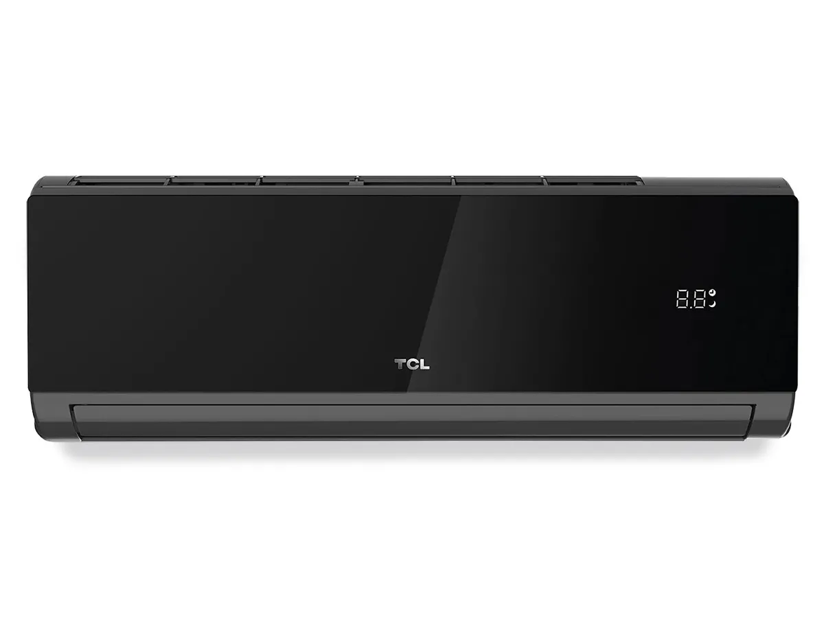 Unitate interioară a conditionerului TCL ELITE BLACK, vedere frontala