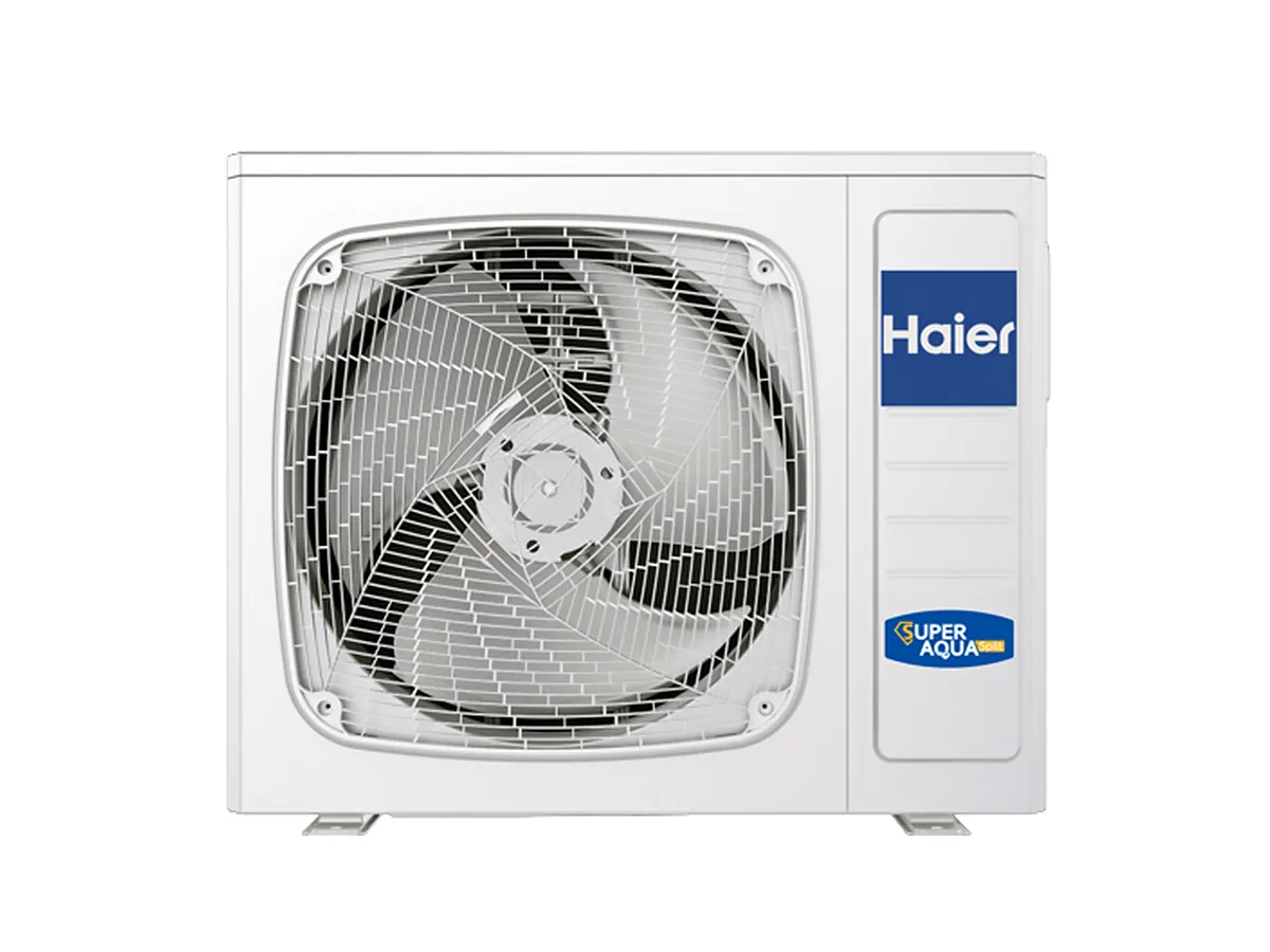 Unitate exterioară a sistemului split aer-apă cu pompă de căldură Haier Super Aqua