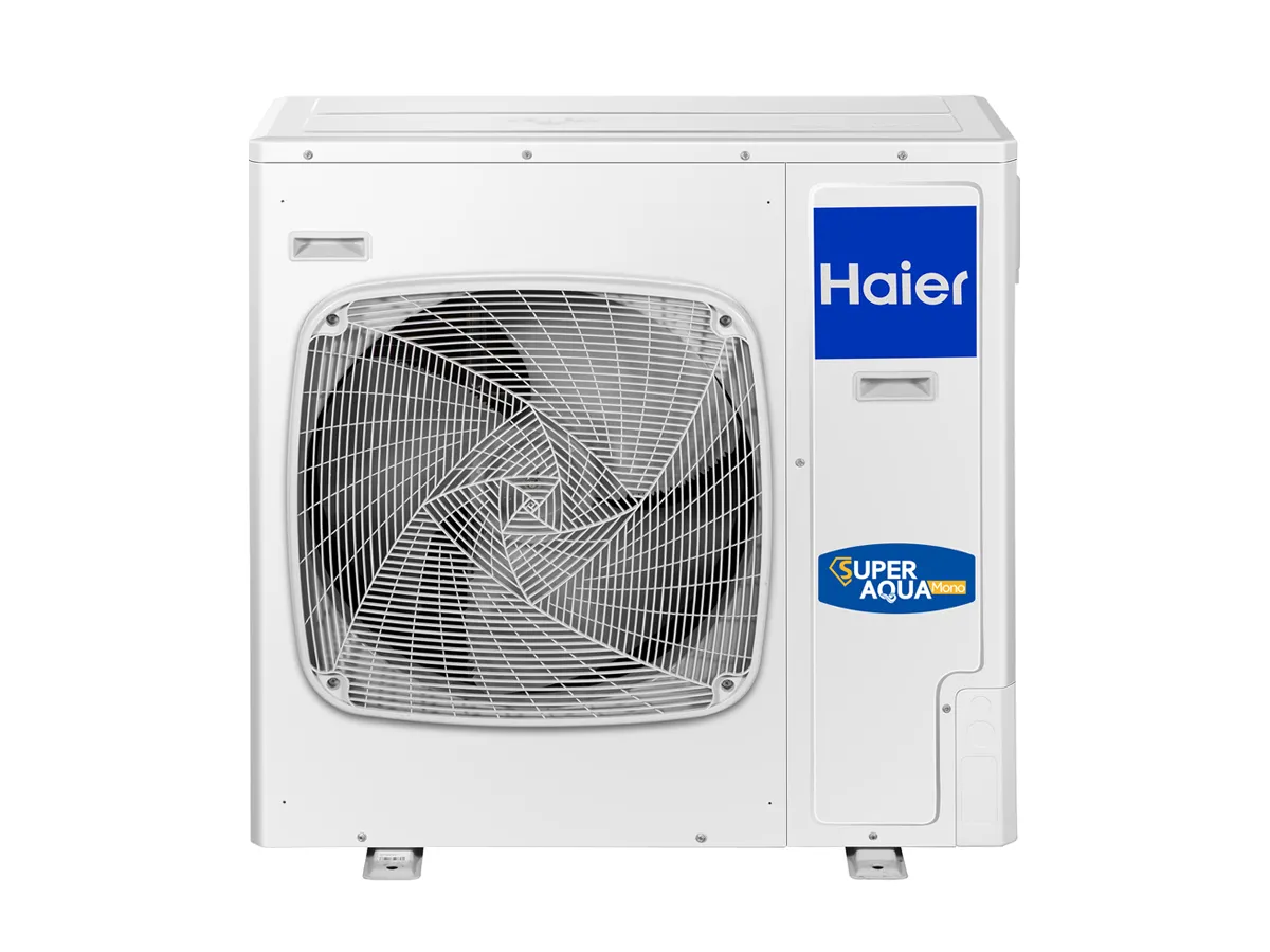 Unitate exterioară a sistemului split aer-apă cu pompă de căldură Haier Super Aqua