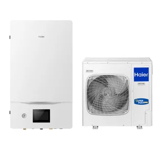 Pompă de căldură, sistem split aer-apă Super Aqua AW102SNCHAHU102WAMNA+HW-WA101DBT