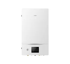 Unitate interioară a sistemului split aer-apă cu pompă de căldură Haier Extra, vedere frontală