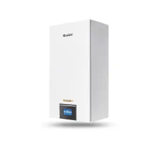 Unitate interioară a sistemului split aer-apă cu pompă de căldură Gree Versati III, vedere laterală