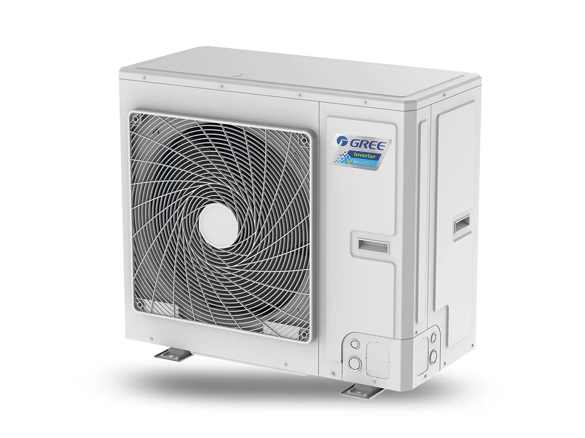 Unitate exterioară a sistemului split aer-apă cu pompă de căldură Gree Versati III