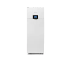 Unitate interioară a sistemului split aer-apă cu pompă de căldură Gree Versati III, vedere frontală