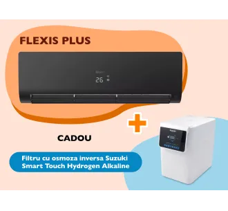 Climatizator HAIER FLEXIS Plus DC Inverter R32 Super Match 18000BTU (negru mat)