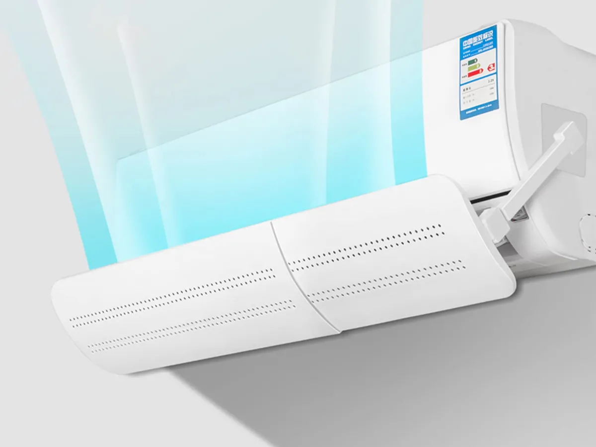 Flux de aer cu deflector