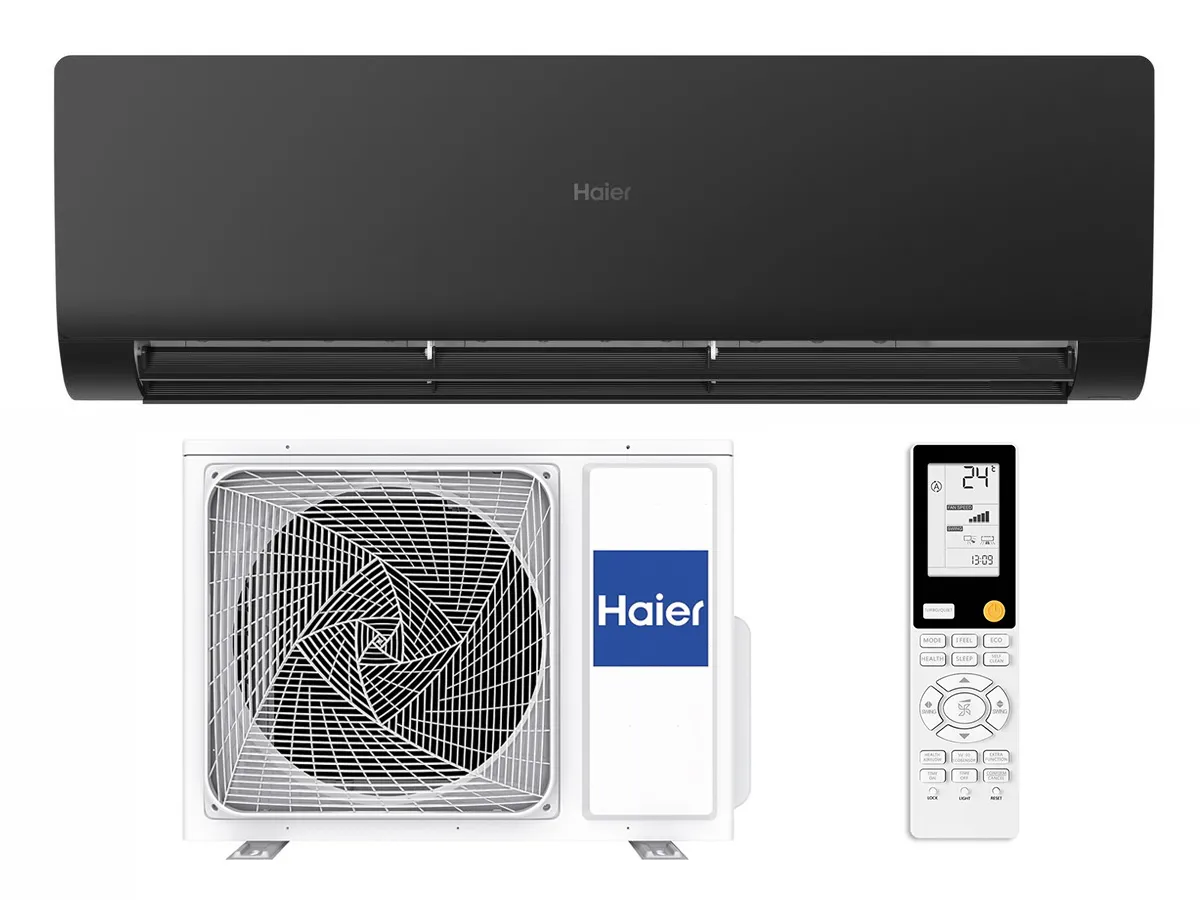 Climatizator HAIER FLEXIS Plus DC Inverter R32 Super Match 24000BTU (negru mat)