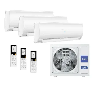 Kit de sistem Haier Multi Split pentru un apartament cu 3 camere de până la 90 m²
