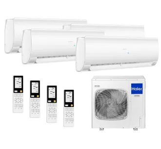 Kit de sistem Haier Multi Split pentru un apartament cu 4 camere de până la 100 m²