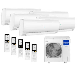 Kit de sistem Haier Multi Split pentru un apartament cu 5 camere de până la 120 m²